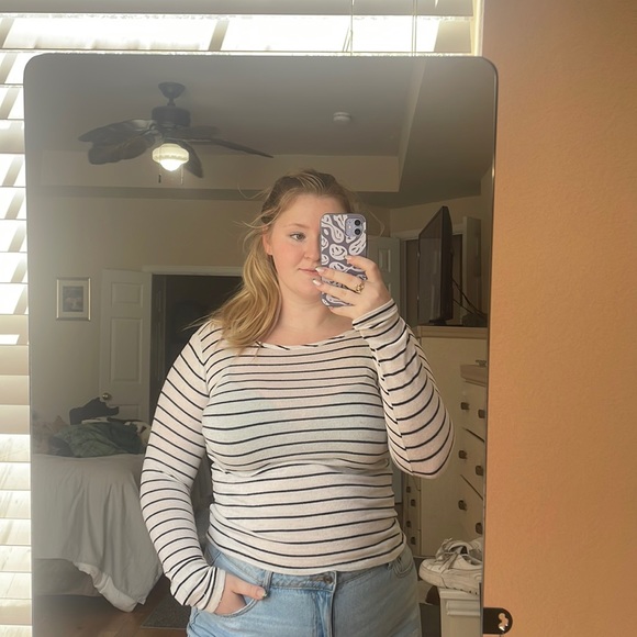 Super Comfy Striped long sleeve - Picture 1 of 1